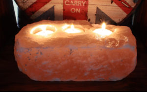 Himalayan Salt Candle Holders