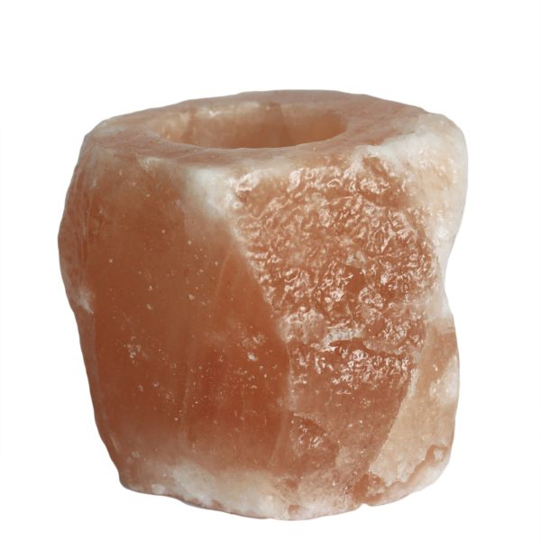 Natural Himalayan Salt Single Candle Tea light Holder