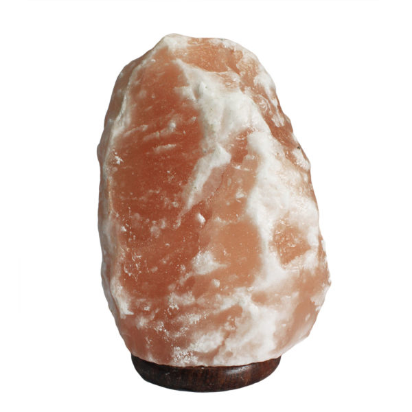 a heavy 10kg natural himalayan rock salt lamp